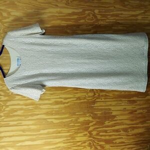 Jessica Howard woman dress Silver And Gold .